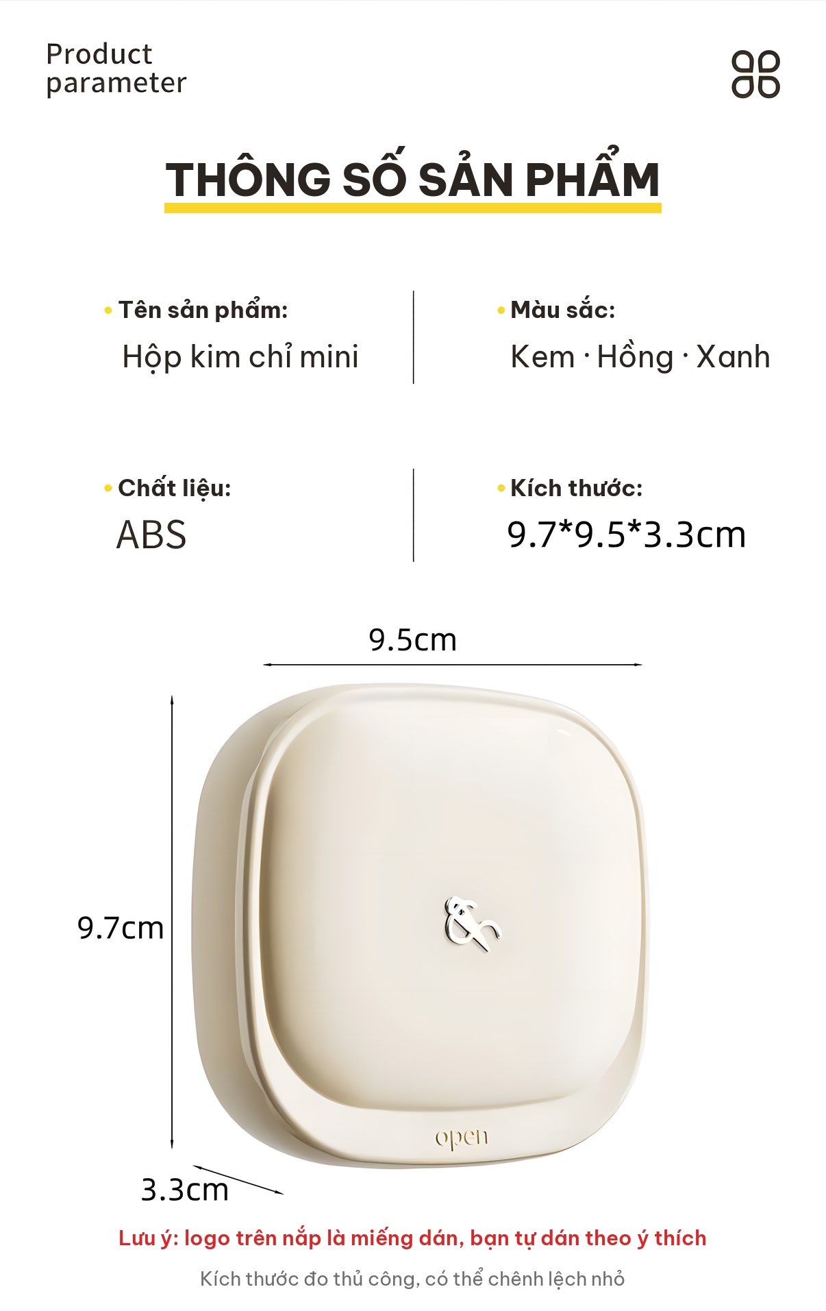 Thông số hộp kim chỉ mini